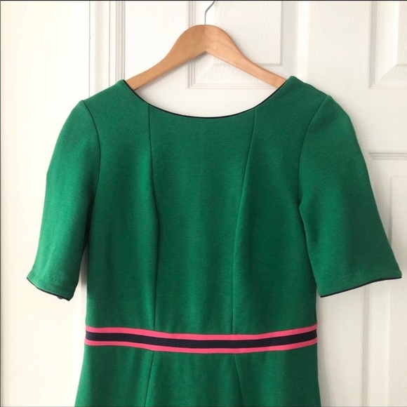 Boden Green Kaia Ottoman Sheath Dress 8R - Picture 3 of 6